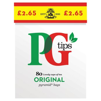 PG Tips 6x80s (PM) [Regular Stock], PG Tips, Drinks- HP Imports