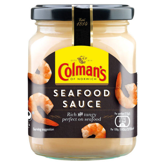 Colman's Seafood Sauce 8x155g [Regular Stock], Colman's, Table Sauces- HP Imports