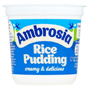 Ambrosia Rice Pudding 6x150g [Regular Stock], Ambrosia, Desserts- HP Imports