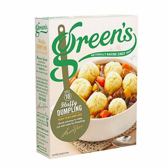 Green's Fluffy Dumpling Mix (PM) 6x137g [Regular Stock], Green's, Cooking Aids/Sauces/Mixes- HP Imports