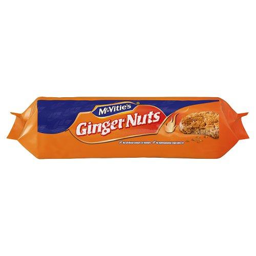 McVitie's Ginger Nuts 24x250g [Regular Stock], McVitie's, Biscuits/Crackers- HP Imports