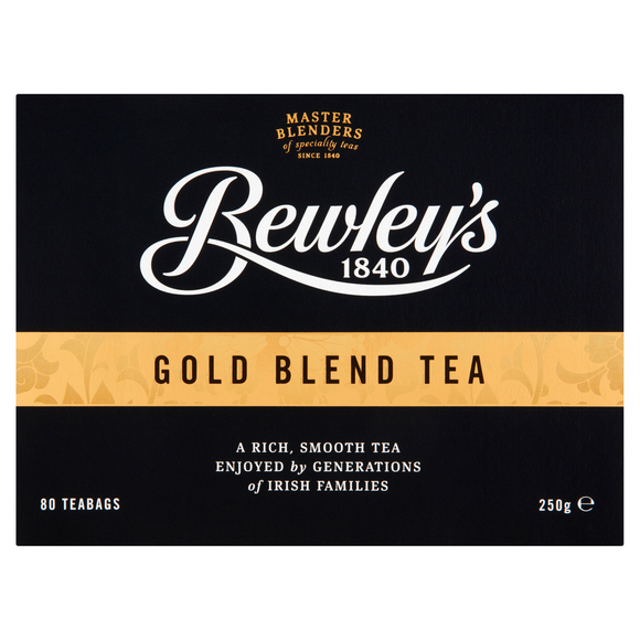 Bewley's Tea Gold 6x80s [Regular Stock], Bewley's, Drinks- HP Imports