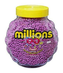 Millions Cherry Jar 2.2kg [Regular Stock], Millions, Bulk Candy- HP Imports