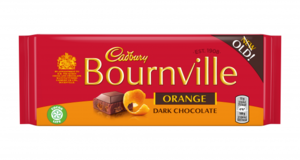 Cadbury Bournville Orange 17x100g [Regular Stock], Cadbury, Chocolate Bar/Bag- HP Imports