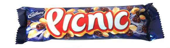 Cadbury Picnic 36x48.4g [Regular Stock], Cadbury, Chocolate Bar/Bag- HP Imports