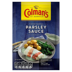 Colman's Pour Over Parsley Sauce 20x20g [Regular Stock], Colman's, Cooking Aids/Sauces/Mixes- HP Imports