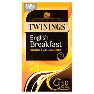 Twinings English Breakfast Tea 4x50's [Regular Stock], Twinings, Drinks- HP Imports