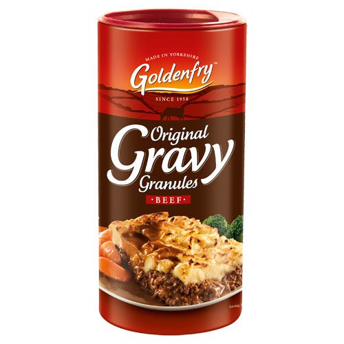 Goldenfry Beef Gravy Granules 6x400g [Regular Stock], GoldenFry, Cooking Aids/Sauces/Mixes- HP Imports