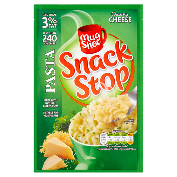 MugShot Snack Stop Cheese Pasta 10x50g [Regular Stock]