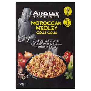 Ainsley Harriot Moroccan Medley Couscous (PM) 12x100g [Regular Stock], Ainsley Harriot, Soups- HP Imports