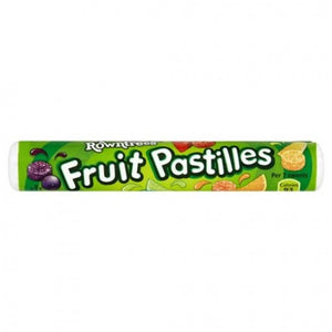 Rowntree's Fruit Pastilles Roll 32x52.5g [Regular Stock], Rowntrees, Bagged Candy- HP Imports