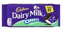 Cadbury Oreo Mint (PM) 17x120g [Regular Stock], Cadbury, Chocolate Bar/Bag- HP Imports
