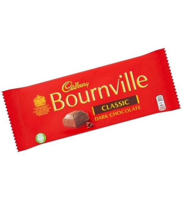 Cadbury Bournville Bar 18x180g [Pre-Order Stock], Cadbury, Chocolate Bar/Bag- HP Imports