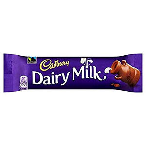 Cadbury Dairy Milk Bar 48x45g [Regular Stock], Cadbury, Chocolate Bar/Bag- HP Imports