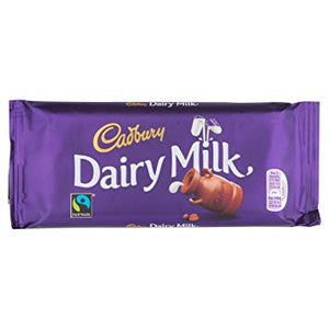 Cadbury Dairy Milk 22x95g (PM) [Regular Stock], Cadbury, Chocolate Bar/Bag- HP Imports