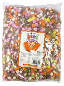 Kingsway Dolly Mix 3kg [Regular Stock], Kingsway, Bulk Candy- HP Imports