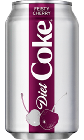 Coca-Cola Cherry Coke Diet Cans 24x330ml [Regular Stock]