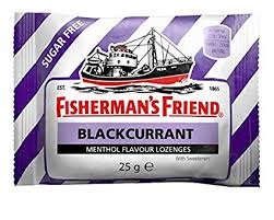 Fisherman's Friend Blackcurrant Pack 2 20x20g [Regular Stock], Fisherman's Friend, Bagged Candy- HP Imports