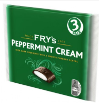 Fry's Peppermint Cream 3PK 18x147g [Regular Stock], Fry's, Chocolate Bar/Bag- HP Imports