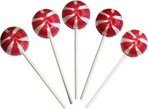 Gourmet Lollipop Co Sour Cherry Lollipops 70s [Regular Stock], Gourmet Lollipop Co., Bagged Candy- HP Imports