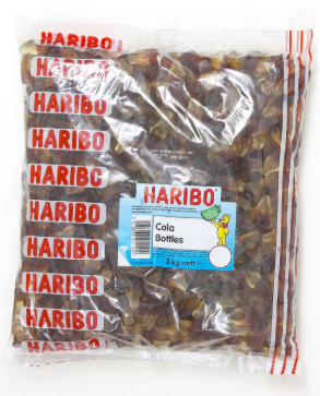 Haribo Happy Cola Bottles (small)  3kg [Regular Stock], Haribo, Bulk Candy- HP Imports