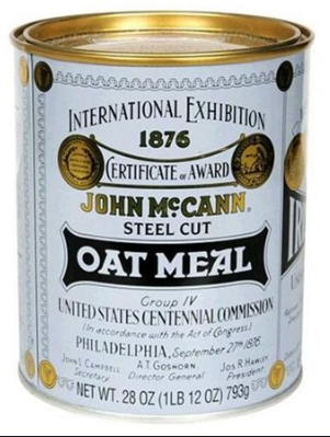 McCann's Irish Oatmeal Tin 12x(28oz) 793g [Regular Stock], McCann's, Cereal/Breakfast- HP Imports
