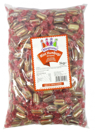 Kingsway Mint Humbugs 3kg [Regular Stock], Kingsway, Bulk Candy- HP Imports