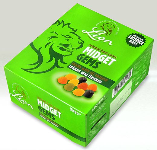 Lion Midget Gems 2kg [Regular Stock], Lion, Bulk Candy- HP Imports