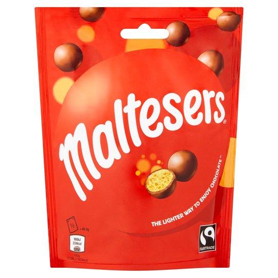 Maltesers Pouch 13x93g [Regular Stock], Mars, Chocolate Bar/Bag- HP Imports
