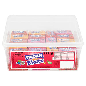 Maoam Bloxx Tub 40s [Regular Stock], Maoam, Bagged Candy- HP Imports