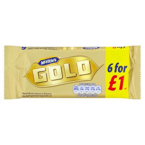 McVitie's Gold Bars 6PKx12 [Regular Stock], McVitie's, Biscuits/Crackers- HP Imports