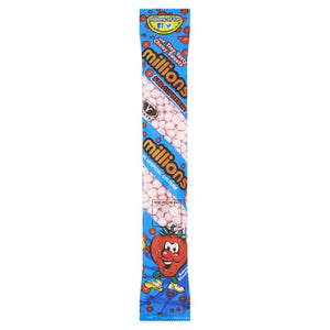 Millions Strawberry Tubes 12x60g [Regular Stock], Millions, Bagged Candy- HP Imports
