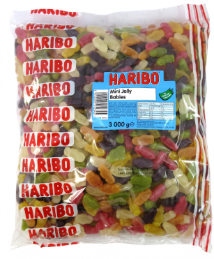 Haribo Mini Jelly Babies 3kg [Regular Stock], Haribo, Bulk Candy- HP Imports