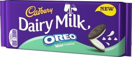 Cadbury Oreo Mint 17x120g [Regular Stock], Cadbury, Chocolate Bar/Bag- HP Imports