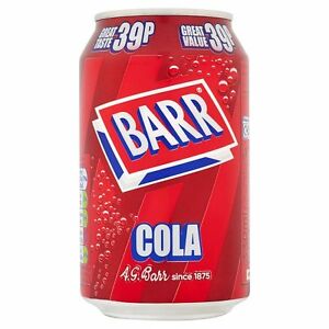 Barr's Cola (PM) 24x330ml [Regular Stock], Barr, Pop Cans- HP Imports