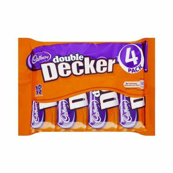 Cadbury Double Decker 4PK 8x160g  [Regular Stock], Cadbury, Chocolate Bar/Bag- HP Imports
