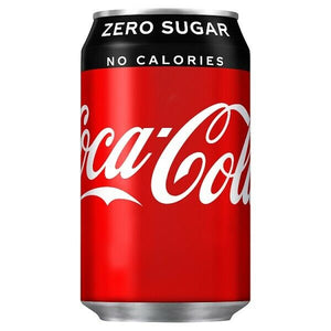 Coca-Cola Zero Sugar (PM) 24x330ml [Regular Stock], Coca-Cola, Pop Cans- HP Imports