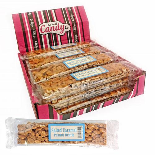 Real Candy Co. Salted Caramel Peanut Brittle 12x150g  [Regular Stock]