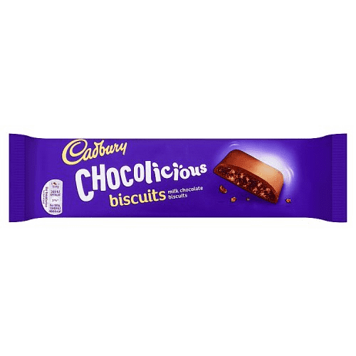 Cadbury Chocolicious Biscuits 12x110g [Regular Stock]