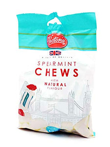 Victoria Spearmint Chews 12x250g [Regular Stock], Victoria, Bagged Candy- HP Imports